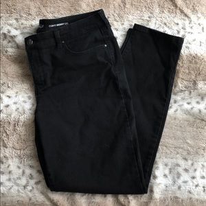 Black Curvy Skinny Leg Jeans